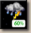 Thursday Night: Showers And Thunderstorms Likely then Slight Chance Showers And Thunderstorms