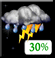 Wednesday Night: Showers And Thunderstorms Likely