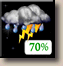 Overnight: Showers And Thunderstorms Likely